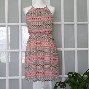 Tacera Aztec Print Sundress